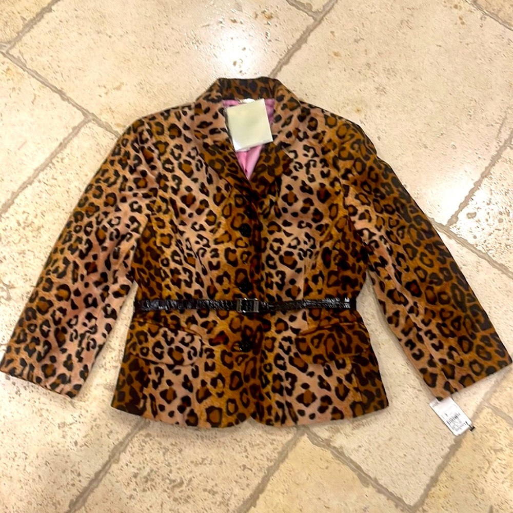 NWT ABS Allen Schwartz Belted Blazer